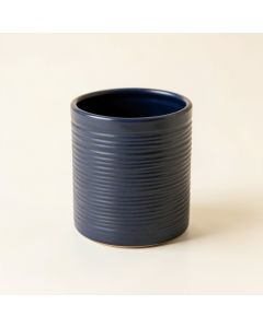 Flint Brook Empty Candle Holder - Navy (synthetic illustration; no displayed measurements)