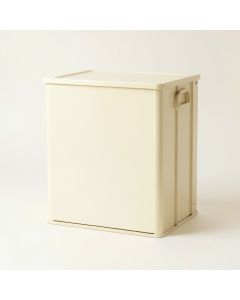 Briar Canyon Closed Outdoor Storage Box - Cream (synthetic illustration; no displayed measurements)