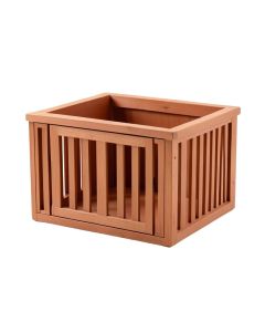 Clay Bluff Empty Furniture-Style Pet Crate - Terracotta