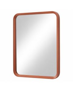 Maple Bend Framed Wall Mirror - Terracotta