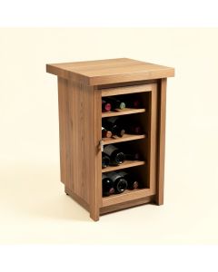 Altu ? Bar With Wine Storage (synthetic illustration; no displayed measurements)