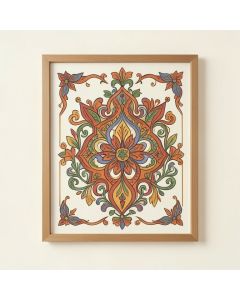 Mexican Fiesta Ix - Graphic Art Print (synthetic illustration; no displayed measurements)