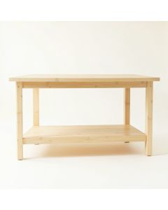 Flint Bend Empty Workshop Workbench - Ivory (synthetic illustration; no displayed measurements)