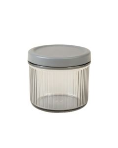 Willow Bluff Storage Canister With Lid - Gray