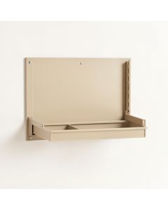 Elm Brook Empty Wall-Mounted Tool Organizer Panel - Beige (synthetic illustration; no displayed measurements)