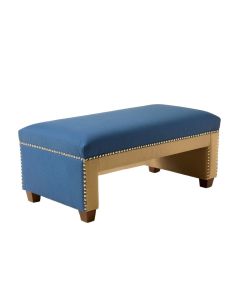 Haysi Upholstered Bench With Nailhead Trim (synthetic illustration; no displayed measurements)