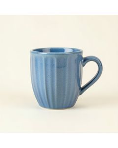 Summit Bluff Ceramic Mug - Blue (synthetic illustration; no displayed measurements)