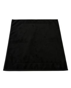 Ash Crossing Bath Mat - Black (synthetic illustration; no displayed measurements)