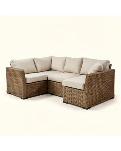 Tyrone Patio Sectional With Cushion (synthetic illustration; no displayed measurements)