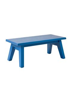 Meadow Falls Indoor Bench - Blue (synthetic illustration; no displayed measurements)