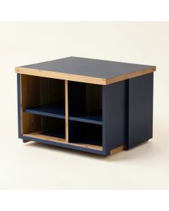 Birch Branch Empty Countertop Canister Rack - Navy (synthetic illustration; no displayed measurements)