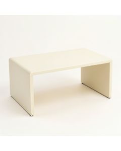 Reed Brook Desktop Monitor Riser - Ivory (synthetic illustration; no displayed measurements)