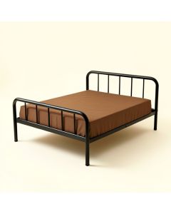 Metal Twin Platform Bed (synthetic illustration; no displayed measurements)
