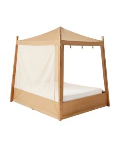 Melange Montage Wood Bed Canopy