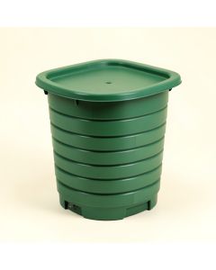 Rowan Arc Closed Garden Compost Bin - Green (synthetic illustration; no displayed measurements)