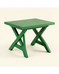 Hazel Canyon Patio Table - Green (synthetic illustration; no displayed measurements)