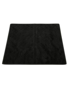 Moss Falls Bath Mat - Black