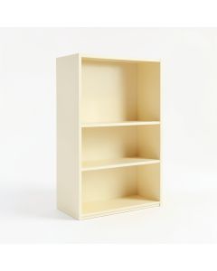 Summit Bend Freestanding Bookcase - Cream (synthetic illustration; no displayed measurements)