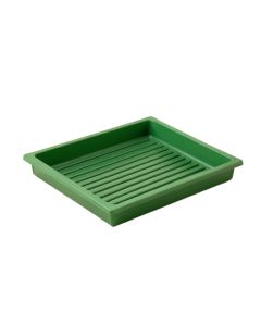 Bay Edge Empty Under-Desk Cable Tray - Green (synthetic illustration; no displayed measurements)