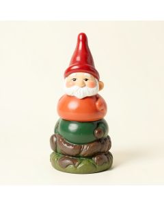Ornamental Stack Solar Stacked Zen Gnomes Statue (synthetic illustration; no displayed measurements)