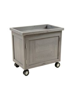 Shore Bluff Empty Rolling Workshop Cart - Gray (synthetic illustration; no displayed measurements)