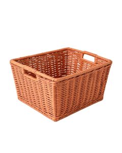 Juniper Brook Empty Storage Basket - Terracotta