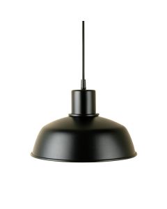 Holly Brook Pendant Light Suspended From One Plain Cable - Black (synthetic illustration; no displayed measurements)