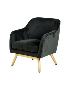 Modern New Soft Velvet Material Ergonomics Accent Chair (synthetic illustration; no displayed measurements)