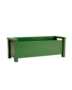 Olive Bluff Narrow Outdoor Storage Bench - Green