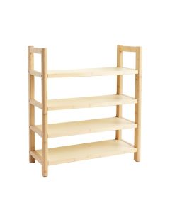 Cliff Bend Empty Seed-Starting Shelving Unit Without Lights - Cream