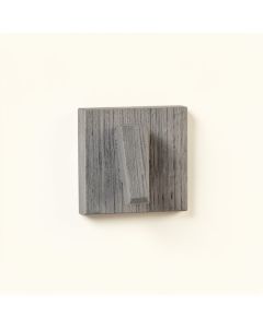 Harbor Bend Wall-Mounted Robe Hook - Gray (synthetic illustration; no displayed measurements)