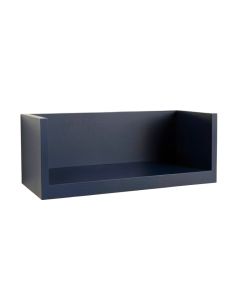 Spruce Arc Wall-Mounted Shelf - Navy