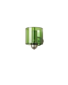 Dune Bluff Wall Sconce Mounted On A Plain Wall - Green (synthetic illustration; no displayed measurements)