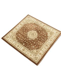 Brandt Oriental Brown/Beige/Ivory Area Rug