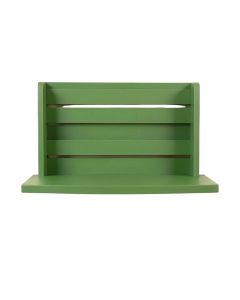 Olive Canyon Wall-Mounted Entryway Organizer Shelf - Green (synthetic illustration; no displayed measurements)