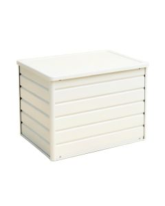 Brook Bluff Closed Outdoor Storage Box - White