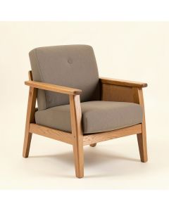 Clora Polyester Armchair (synthetic illustration; no displayed measurements)