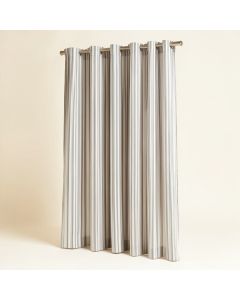 Junious Haus Home Harriman Striped Sheer Grommet Curtain Panels (synthetic illustration; no displayed measurements)