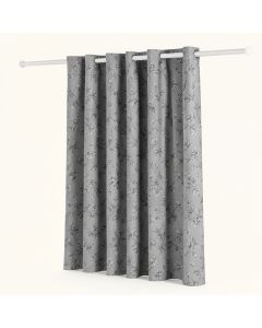 Floral Room Darkening Rod Pocket Curtain Panels (synthetic illustration; no displayed measurements)