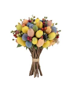 Luffa On Twig Stem Berry Bushes