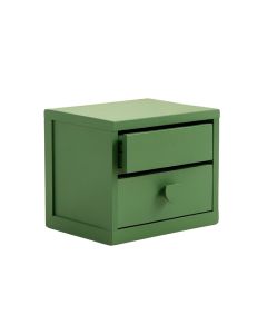 Hill Brook Small-Parts Storage Drawer Cabinet - Green