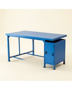 Maple Dale Empty Workshop Workbench - Blue (synthetic illustration; no displayed measurements)