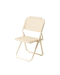 Olive Crossing Folding Outdoor Chair - Ivory (synthetic illustration; no displayed measurements)