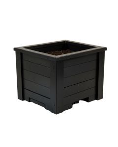 Harbor Brook Closed Garden Compost Bin - Black (synthetic illustration; no displayed measurements)