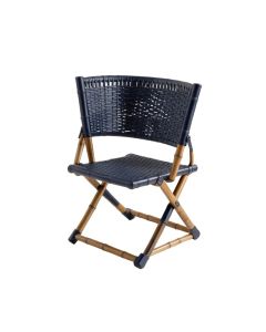 Slate Brook Folding Outdoor Chair - Navy (synthetic illustration; no displayed measurements)