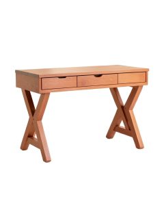 Oak Dell Writing Desk - Terracotta