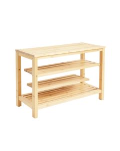 Hazel Crest Shoe Storage Bench - Ivory (synthetic illustration; no displayed measurements)