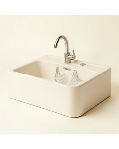Desalvo 30 '' L X 20 '' W Farmhouse Kitchen Sink With Basket Strainer (synthetic illustration; no displayed measurements)