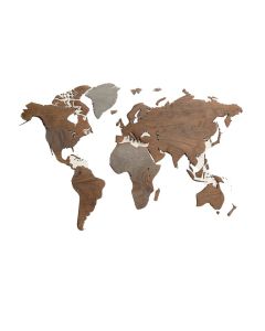 World Map Wall Decor
