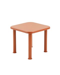 Olive Bluff Compact Balcony Table - Terracotta